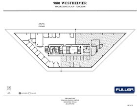 9801 Westheimer Rd, Houston, TX for lease Floor Plan- Image 1 of 9