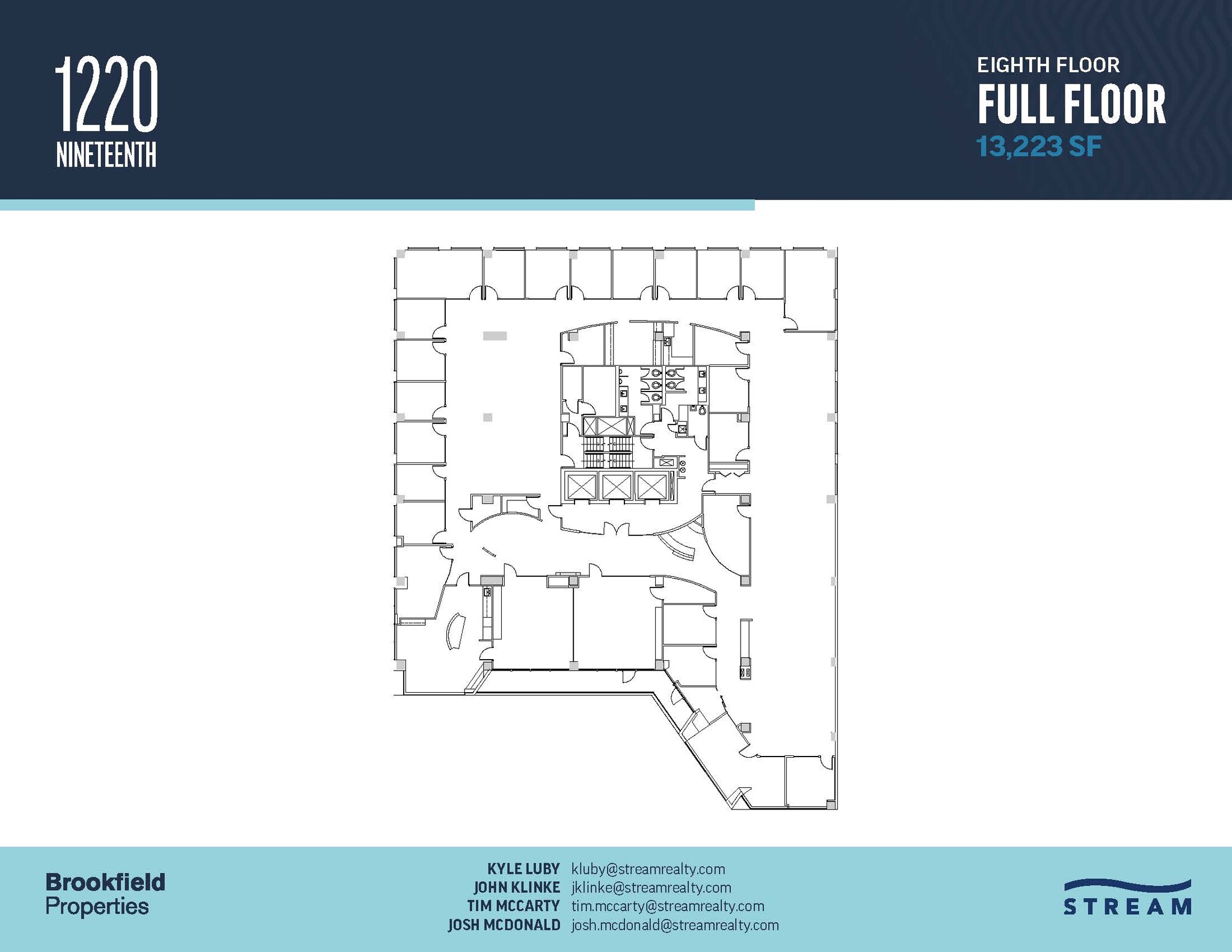 1220 19th St NW, Washington, DC for lease Floor Plan- Image 1 of 1