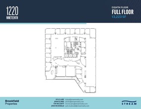 1220 19th St NW, Washington, DC for lease Floor Plan- Image 1 of 1