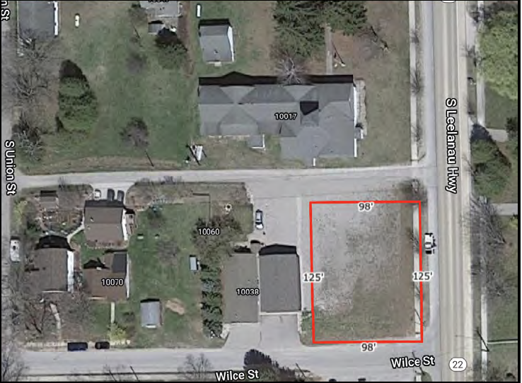 10017 Front st, Empire, MI for lease - Aerial - Image 2 of 3