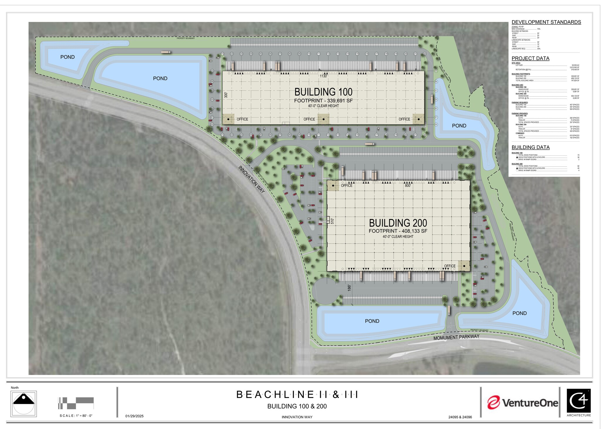 Monument Pkwy and Innovation Way, Orlando, FL for lease Site Plan- Image 1 of 1