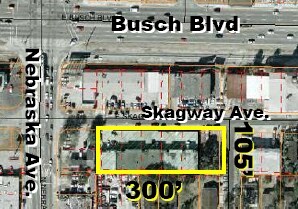903-909 E Skagway Ave, Tampa, FL - AERIAL  map view