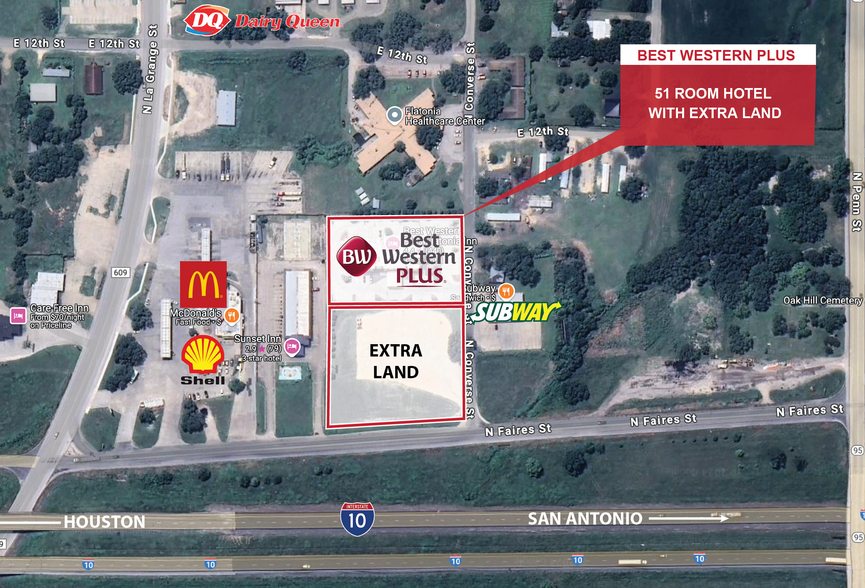 310 E I 10 Frontage Rd, Flatonia, TX for sale - Building Photo - Image 1 of 1