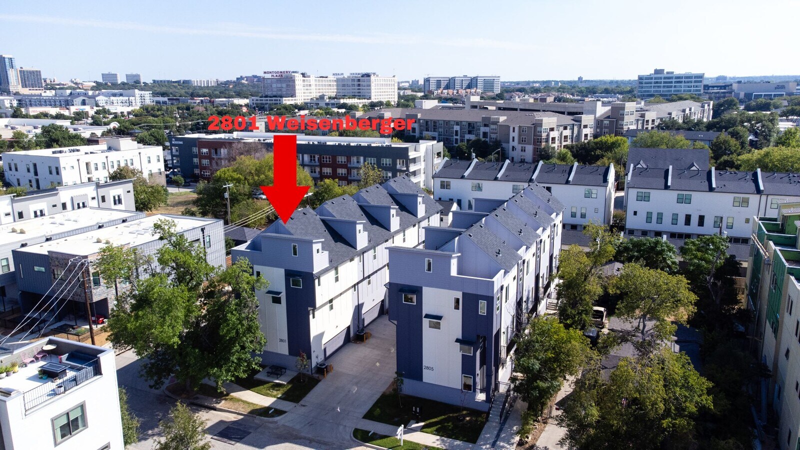 2801 Weisenberger St, Fort Worth, TX 76107 Urbane Linwood Townhomes