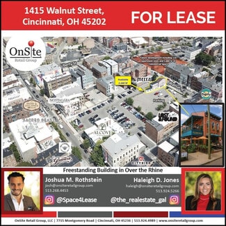 More details for 1415 Walnut St, Cincinnati, OH - Retail for Lease