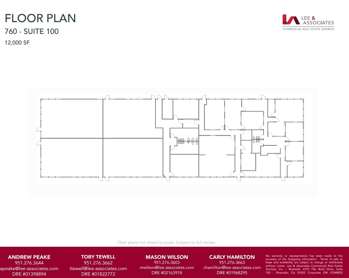 850 Via Lata, Colton, CA for lease Floor Plan- Image 1 of 1