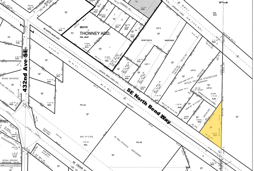 43530 SE North Bend Way, North Bend, WA for sale - Plat Map - Image 2 of 5