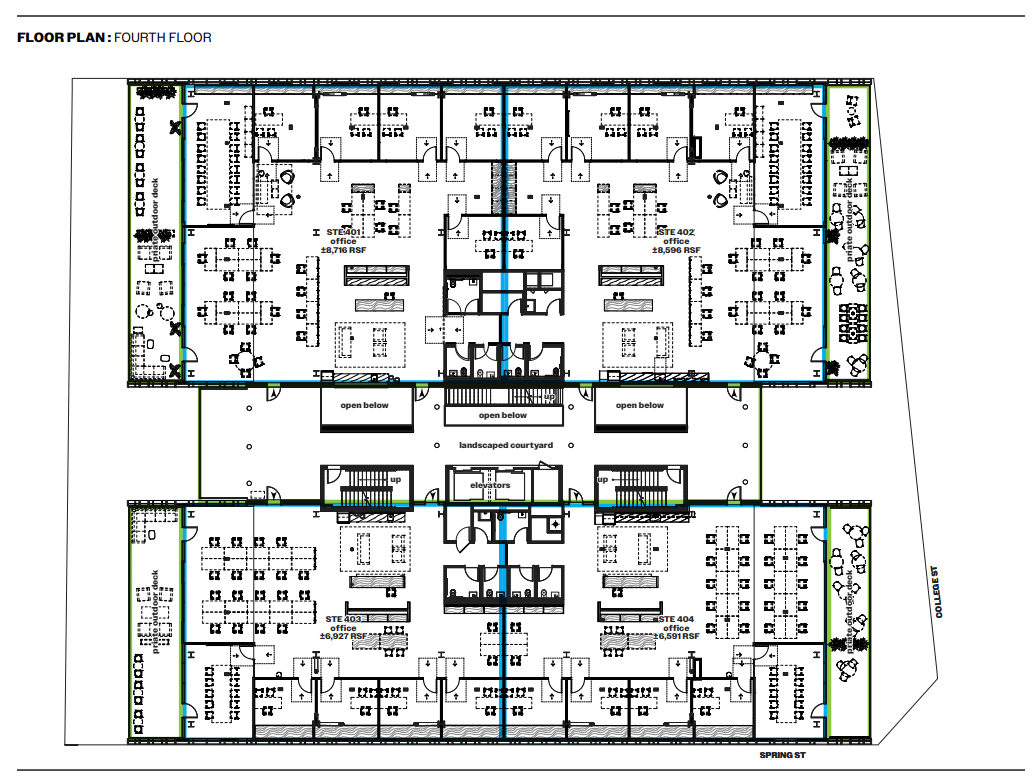 843 N Spring St, Los Angeles, CA for lease Floor Plan- Image 1 of 1