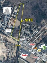 EAST MAIN STREET (HWY 290), Duncan, SC - AERIAL  map view