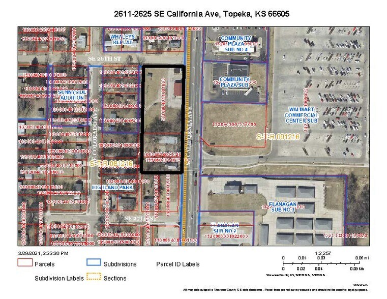 2611-2625 SE California Ave, Topeka, KS for sale - Primary Photo - Image 1 of 1