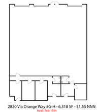 2810 Via Orange Way, Spring Valley, CA for lease Floor Plan- Image 1 of 1