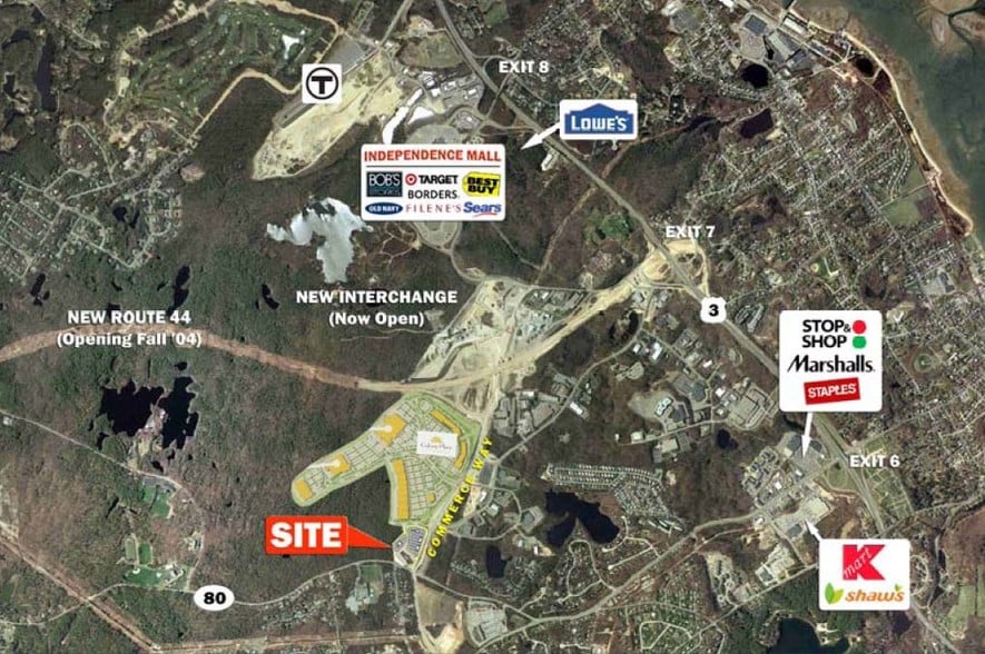 10 Plaza Way, Plymouth, MA for sale - Aerial - Image 3 of 3