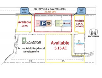 More details for 0 Nashville Pike & Gorden Crossing, Gallatin, TN - Land for Lease