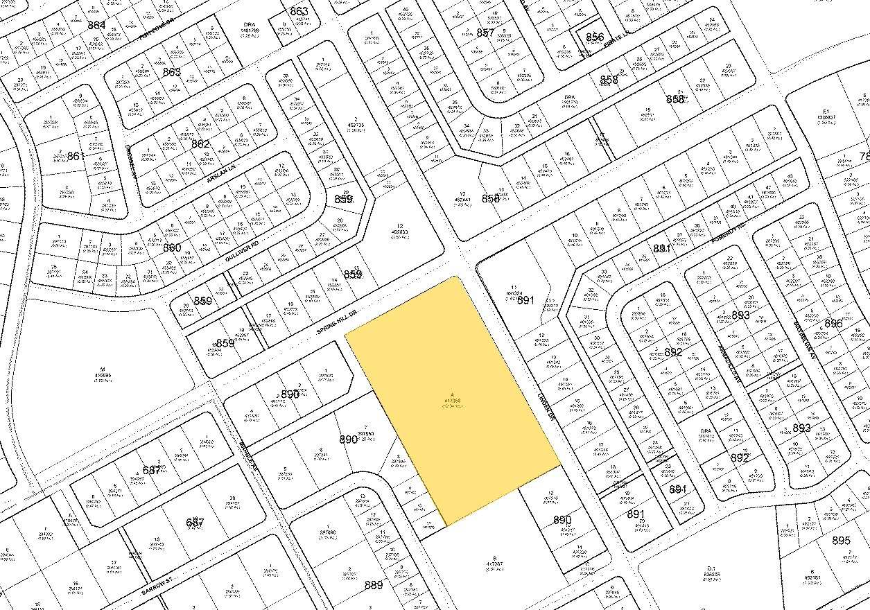 SPRING HILL Dr, Spring Hill, FL for sale Plat Map- Image 1 of 1