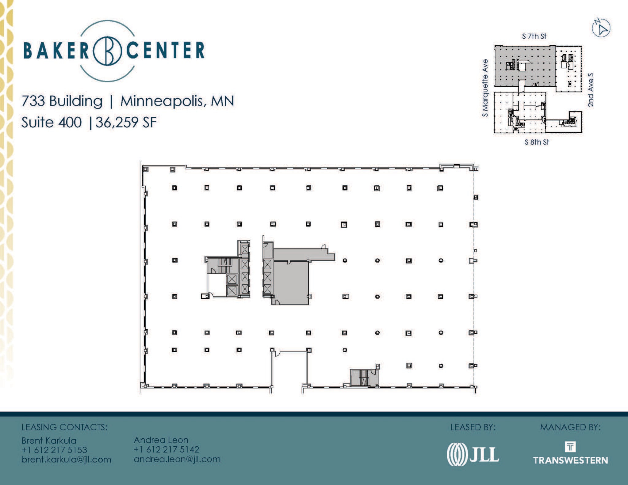 733 Marquette Ave, Minneapolis, MN for lease Floor Plan- Image 1 of 1