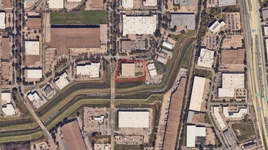 2168 W Diplomat Dr, Dallas, TX - AERIAL  map view