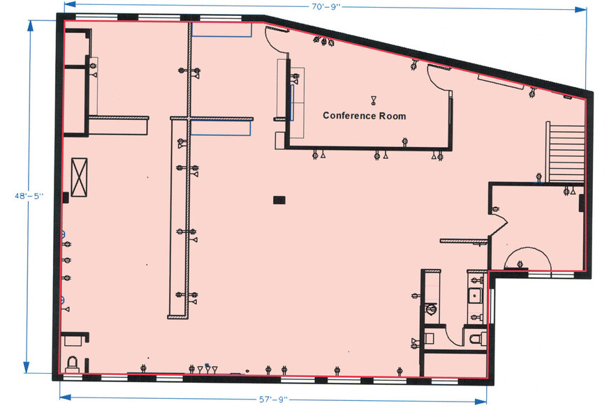 8 E Palisade Ave, Englewood, NJ for lease - Floor Plan - Image 3 of 3