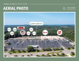 More details for 803-1025 Martin St S, Pell City, AL - Retail for Lease
