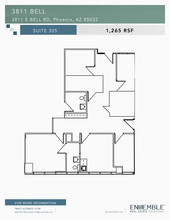 3811 E Bell Rd, Phoenix, AZ for lease Floor Plan- Image 1 of 1