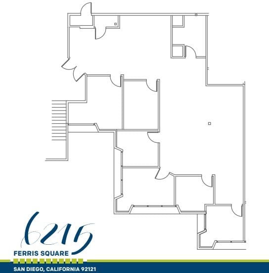 6215 Ferris Sq, San Diego, CA for lease Floor Plan- Image 1 of 2