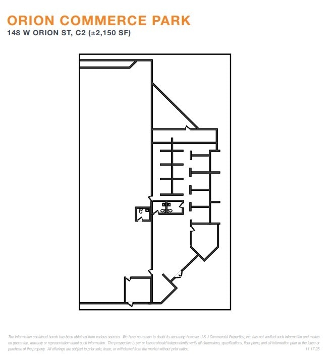 6105 S Ash Ave, Tempe, AZ for lease Floor Plan- Image 1 of 1