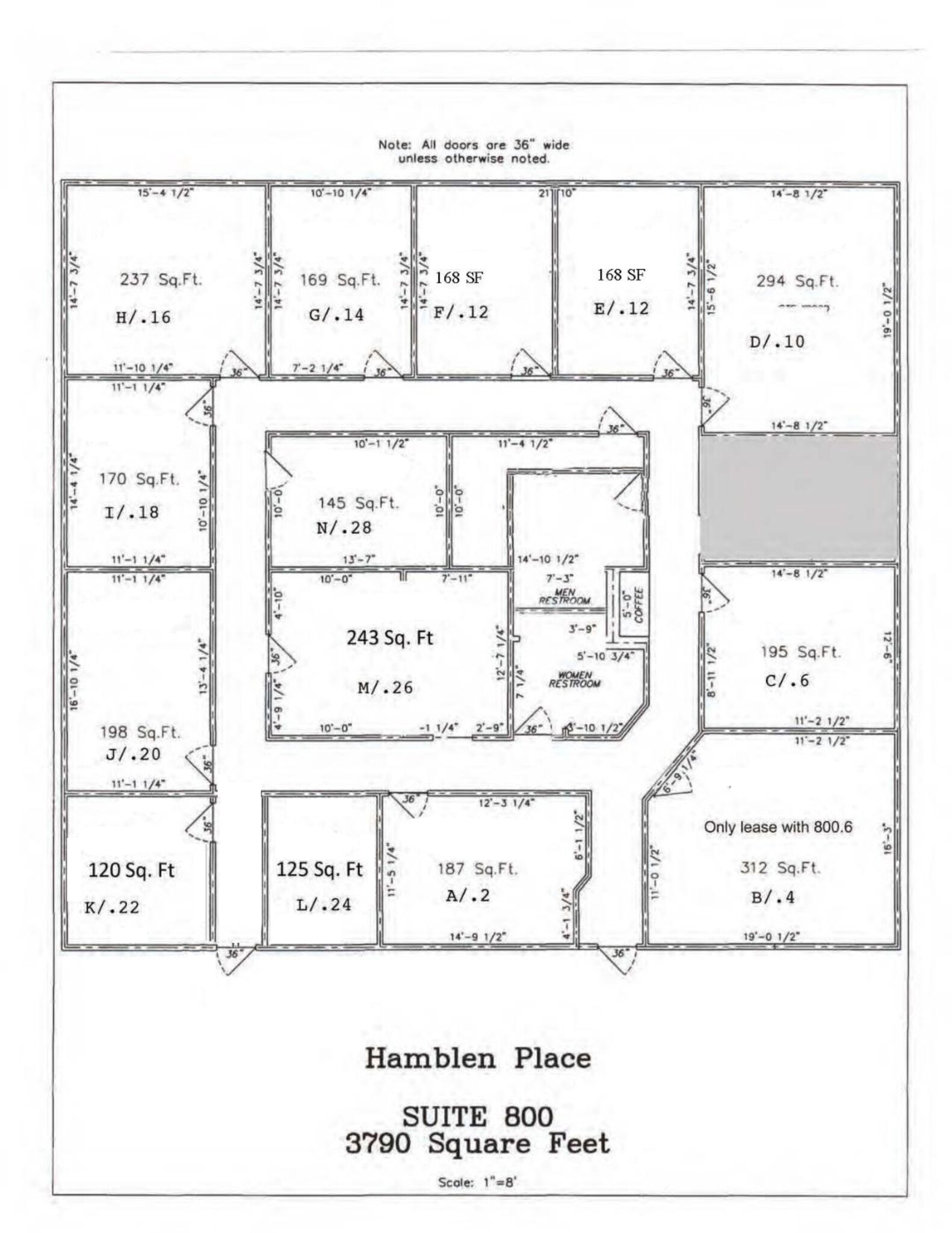 1210 Hamblen Rd, Kingwood, TX for lease Site Plan- Image 1 of 1