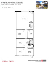 10930 Switzer Ave, Dallas, TX for lease Floor Plan- Image 1 of 1