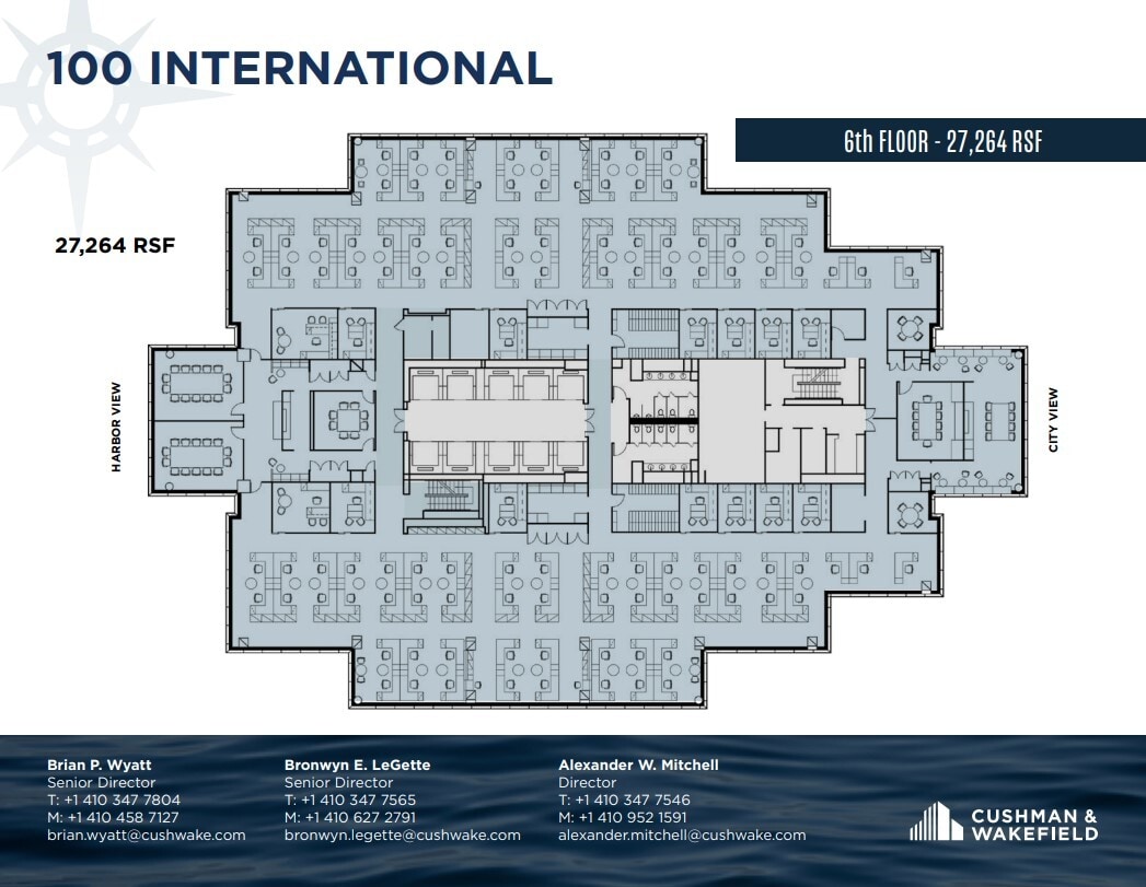 100 International Dr, Baltimore, MD for lease Floor Plan- Image 1 of 1