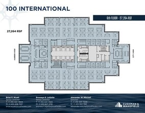 100 International Dr, Baltimore, MD for lease Floor Plan- Image 1 of 1