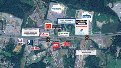 138 Stoneridge Dr N, Ruckersville, VA - AERIAL  map view