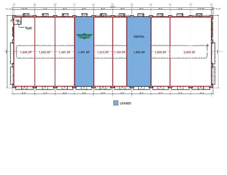 11025 Preston rd, Frisco, TX for lease - Site Plan - Image 1 of 4
