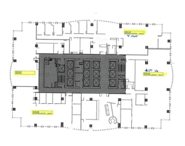 1800 Av McGill College, Montréal, QC for lease Floor Plan- Image 1 of 1