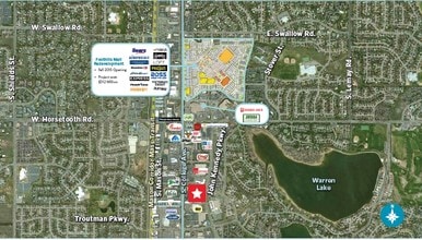 165 E Boardwalk Dr, Fort Collins, CO - AERIAL  map view