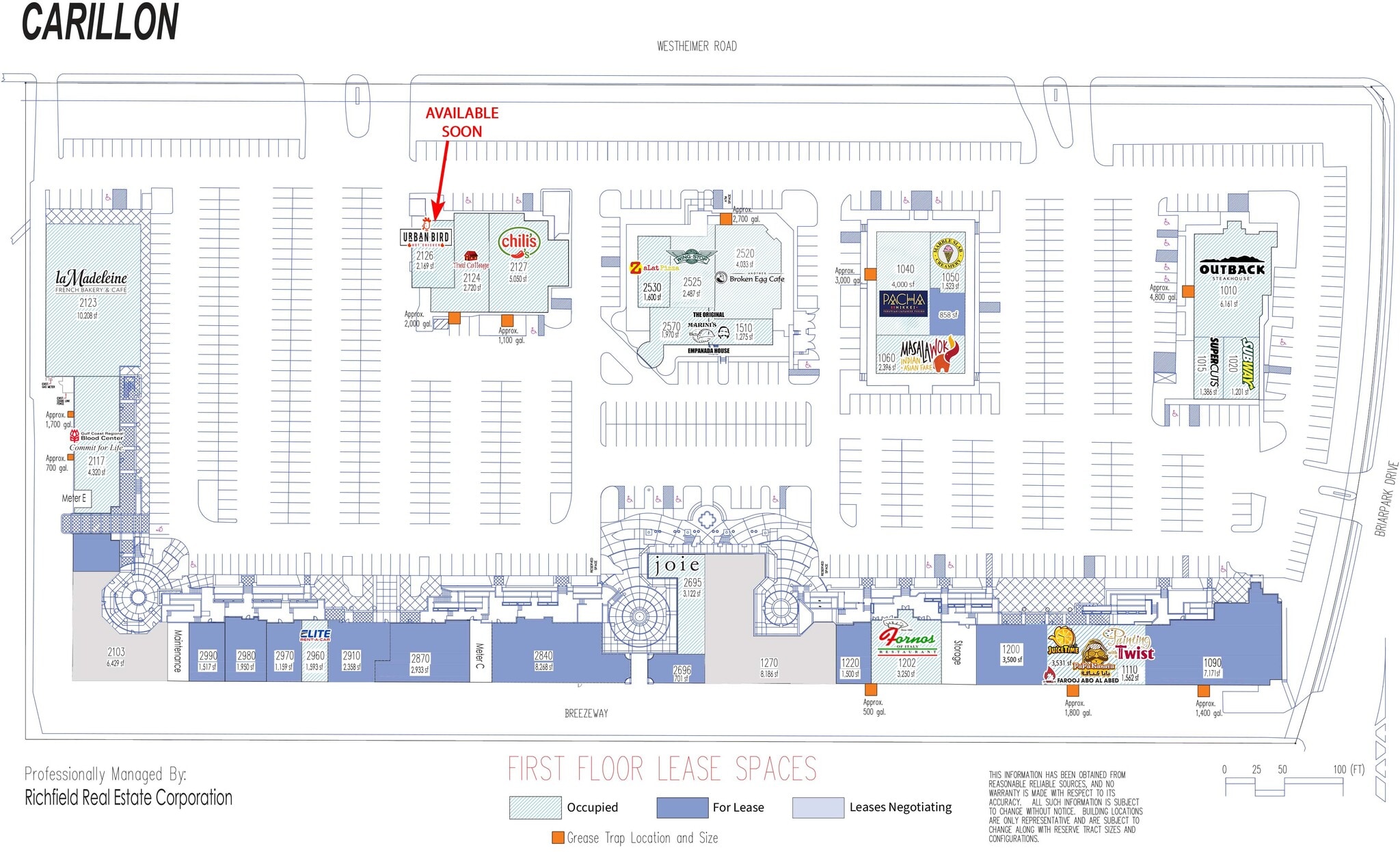 10001 Westheimer Rd, Houston, TX for lease Site Plan- Image 1 of 1