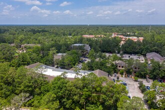 4840 W Panther Creek Dr, The Woodlands, TX - aerial  map view