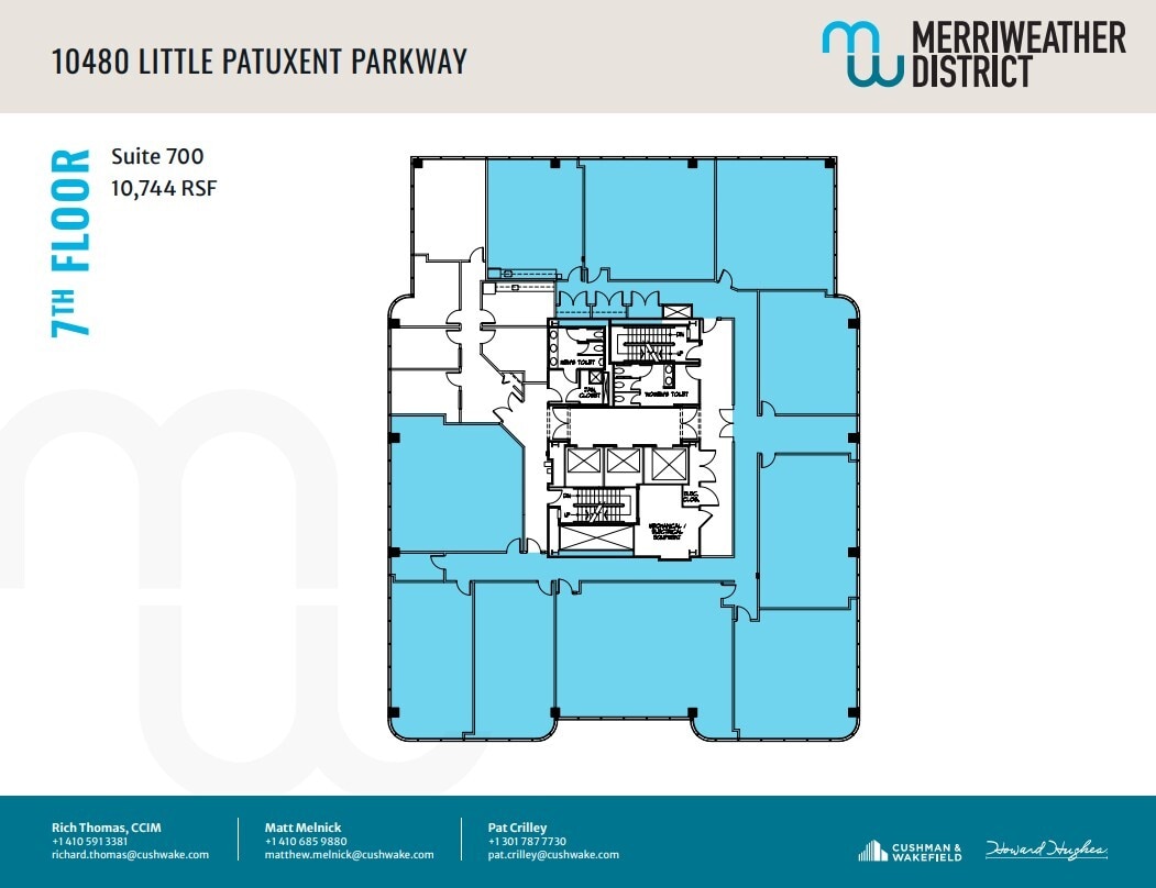 10480 Little Patuxent Pky, Columbia, MD for lease Floor Plan- Image 1 of 1