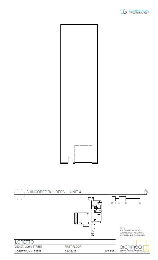 250 St. John St, Loretto, MN for lease Floor Plan- Image 1 of 1