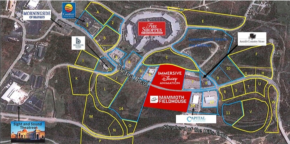 200 Pinkley Dr, Branson, MO for sale - Aerial - Image 1 of 1