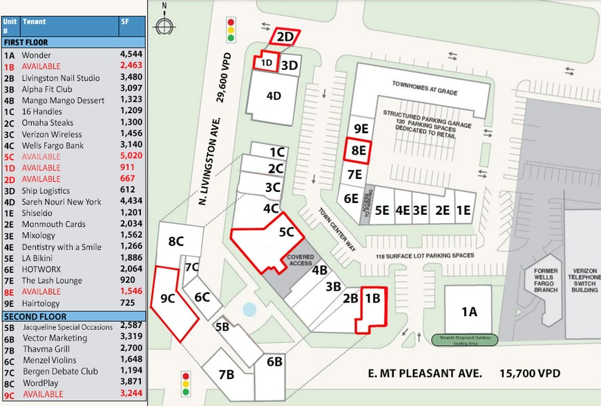 1100-8100 Town Center Way, Livingston, NJ for lease - Building Photo - Image 2 of 9