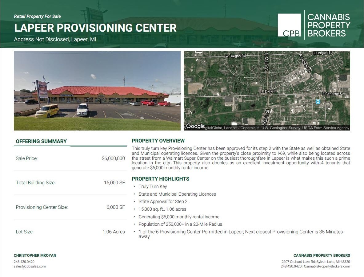 1330-1332 Imlay City Rd, Lapeer, MI for sale Building Photo- Image 1 of 1