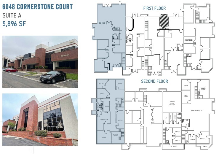 6044 Cornerstone Ct W, San Diego, CA for lease Floor Plan- Image 1 of 1