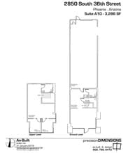 3001 S 35th St, Phoenix, AZ for lease Floor Plan- Image 1 of 5