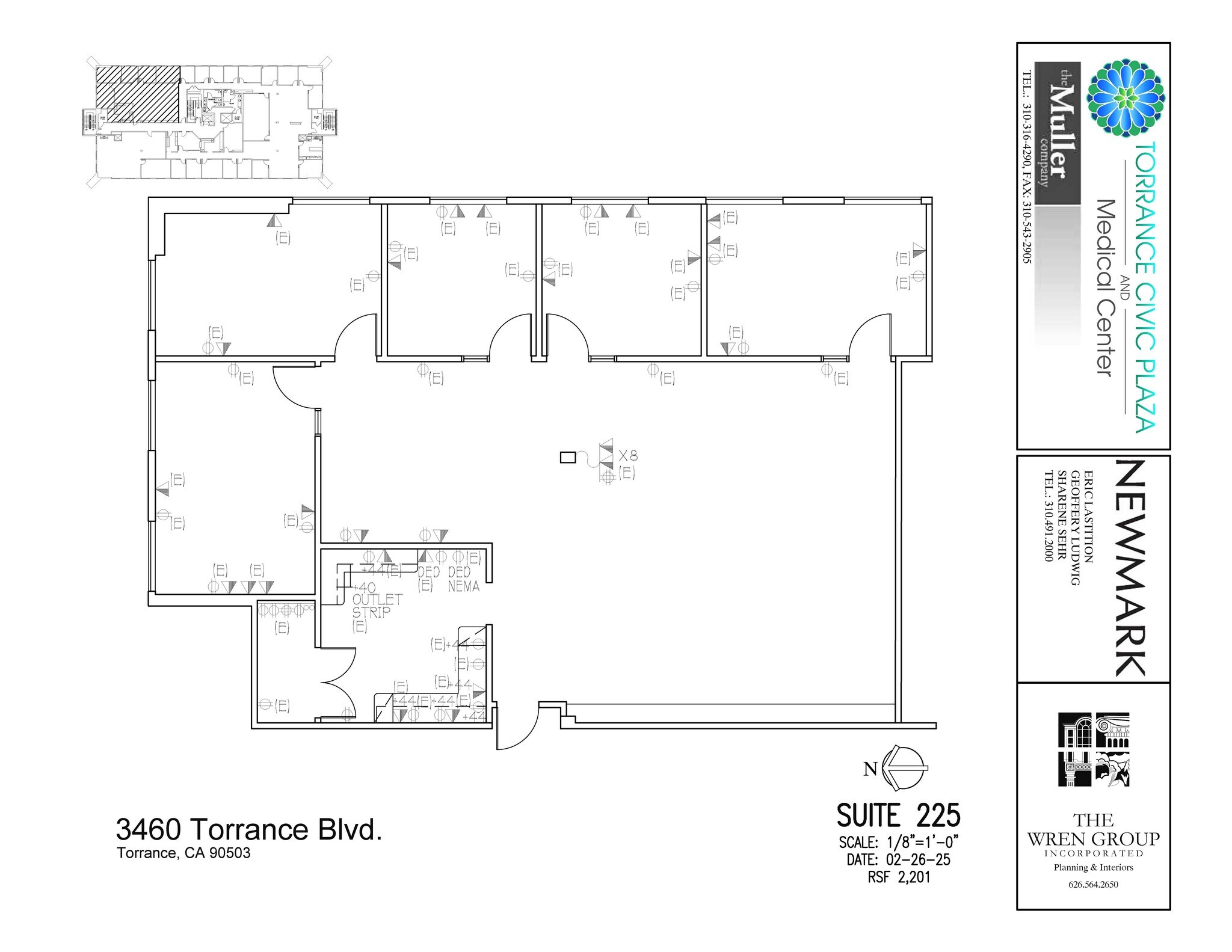 3400 Torrance Blvd, Torrance, CA for lease Floor Plan- Image 1 of 1