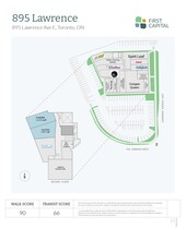 895 Lawrence Ave E, Toronto, ON for lease Site Plan- Image 1 of 1