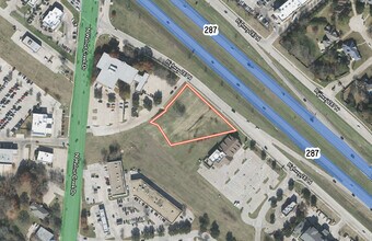 990 N Walnut Creek Dr, Mansfield, TX - AERIAL  map view