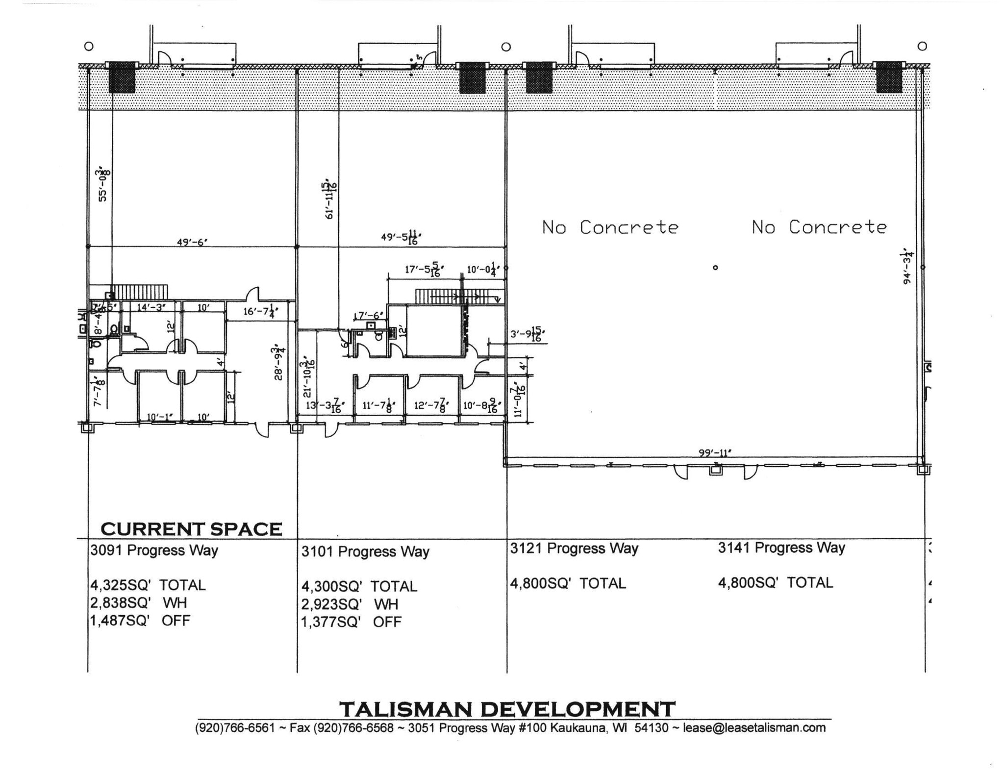 3051 Progress Way, Kaukauna, WI for lease Site Plan- Image 1 of 1
