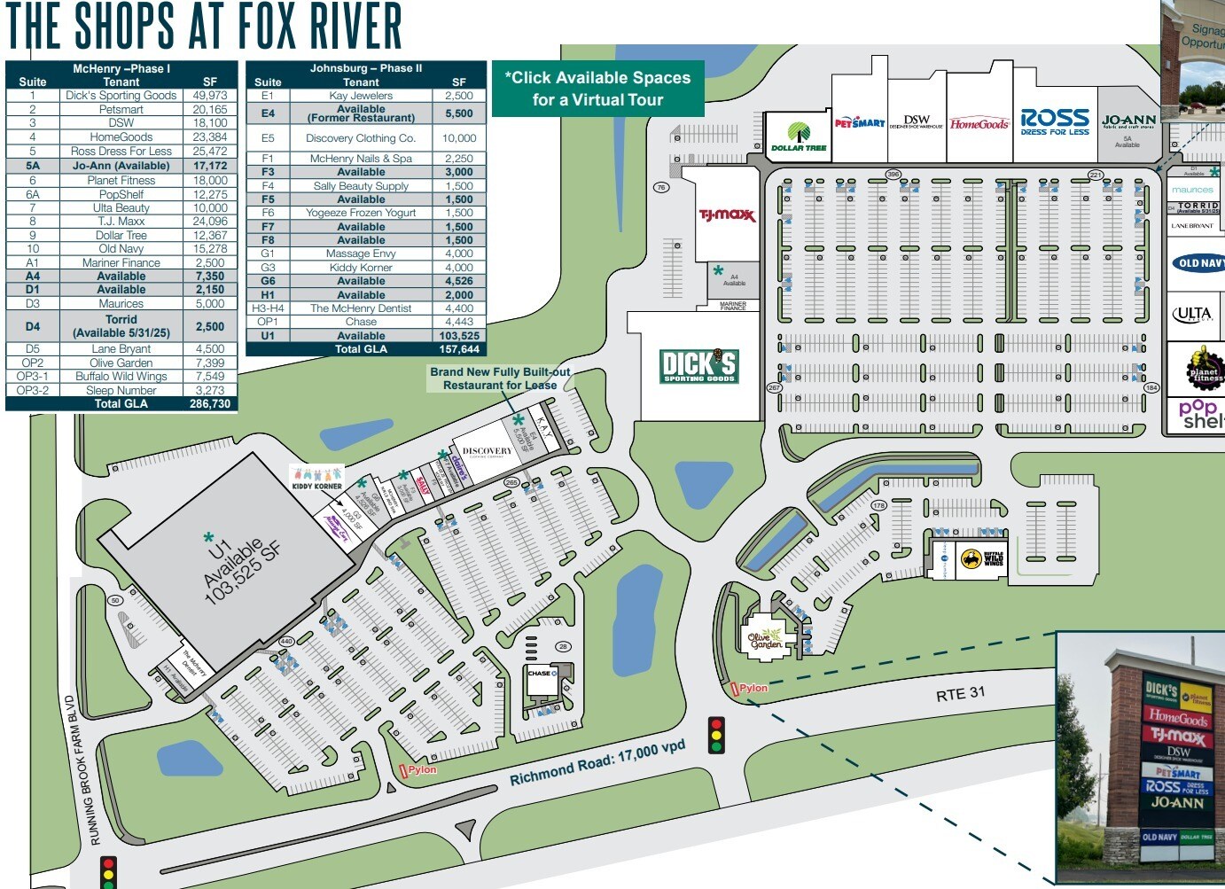 3340 Shoppers Dr, Mchenry, IL for lease Site Plan- Image 1 of 1