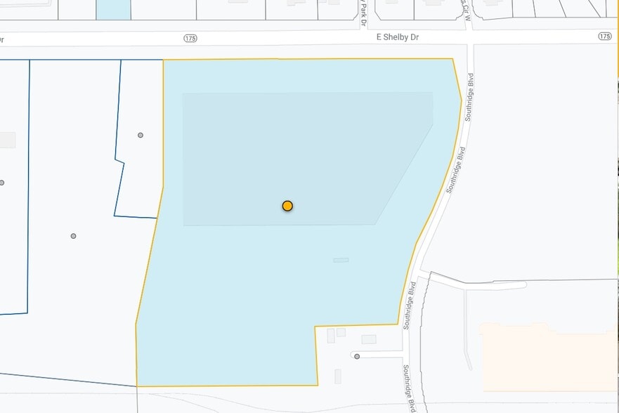 6269 Shelby Dr E, Memphis, TN for lease - Plat Map - Image 3 of 3