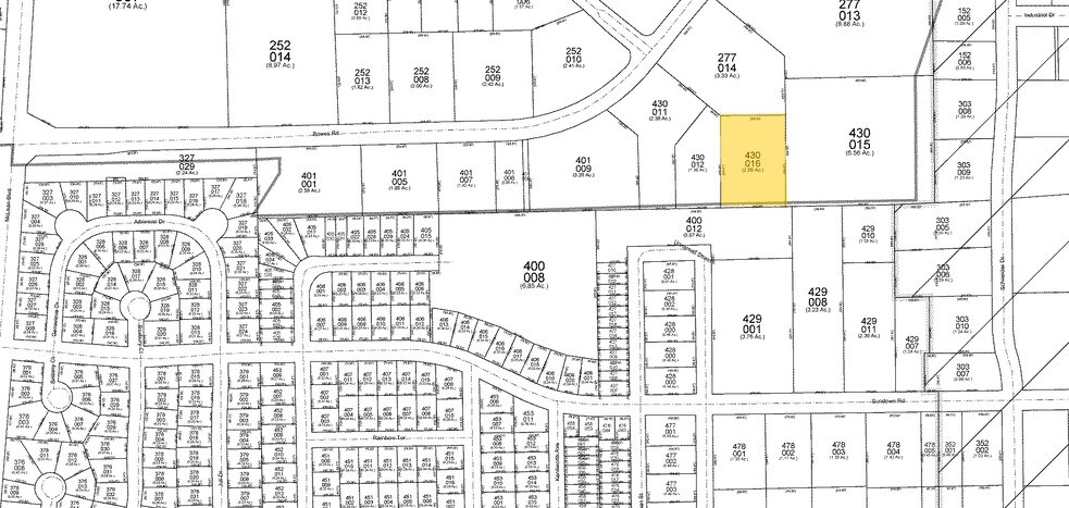1155 Bowes Rd, Elgin, IL for sale - Plat Map - Image 1 of 1