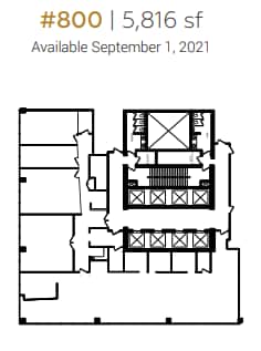 10235 101st St NW, Edmonton, AB for lease Floor Plan- Image 1 of 1